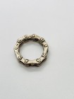 Size 6 5 5g 925 Artist Studio Made Bike Chain Link Style Sterling Silver Ring
