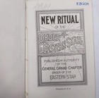 Female Freemason Ritual Book  Oes Ceremony Guide  Vintage Writing 