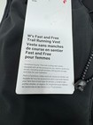 Lululemon Women s Fast Free Trail Running Vest  Reflective  Size S m 33 -36 