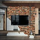3d Stone Brick Wallpaper Background Modern Vinyl Film Sticker Wall Self-adhesive