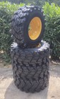 4-12-16 5 Sks-9 Skid Steer Tires rims For John Deere mustang Etc  sks753 Style 
