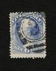 Us 1873  o38 Ultra 6c Navy Dept Official Stamp Used