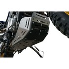 Tusk Quiet Glide Adventure Skid Plate Silver For Cf-moto Ibex 800 T 2023-2024