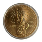 The National Bicentennial Medal 1776-1976 - Bronze Statue Of Liberty W Box Coin