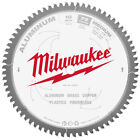 Milwaukee 10  Aluminum Metal Cutting Carbide Circular Saw Blade 72t 48-40-4360