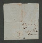 1861 Stampless Argentina Cover