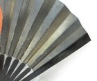 A2109  Vintage Japanese Tessen Iron Fan Of Replica For Samurai Armor Yoroi