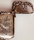 Sterling  Vista Case Match Safe Art Nouveau Gorgeous Excellent Nice