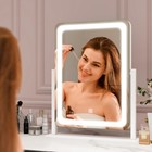 Vanity Mirror With Lights  12 6   15  Led Makeup Mirror  Lighted Makeup Mirror   