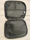 Black Genuine Leather Bible book Cover Case With Zippered Organizer Large