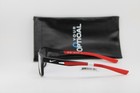 New Nike 5038 006 Matte Black Red Authentic Eyeglasses 50-14