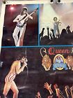 Queen 1977 Tour Poster One Stop Promotions Freddie Mercury Brian May 58  X 42   