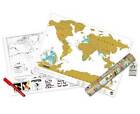 Scratch Off Map Personalized World Map Poster Luckies Personal Travel Log Gift