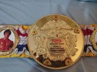 Rocky Movie World Heavyweight Championship Collectible Boxing Belt Zinc Plates