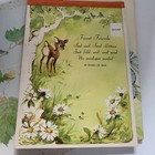 Vintage 80s Stationary Foldable Note Cards Paper Letters Birds Butterflies