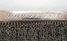 Antique  Art Nouveau  Sterling  Whiting   Davis Mesh Purse  Signed  May 19  1916