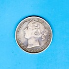Newfoundland - Beautiful Historical Scarce Qv Silver 20 Cents  1888   Km  4