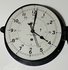 1974 Chelsea Clock Co U s  Government  Bakelite Ships Clock As-is Vietnam Era