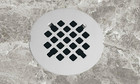 4-1 4    Od Snap-in Shower Drain Cover  Round Shower Drain Strainer Grid  Replacem
