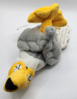 Vintage 1997 Meanies Series 1 Peter Gotta Peegull Plush Beanie W  Tag