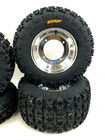 Dwt Polished Front Rear Rims Wheels Sunf A027 Dirt Xc Tires Yamaha Blaster 200