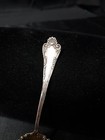 Old Sterling Silver Condiment Demitasse 4 75  Spoon Ladle 15 19 Grams Scrap Use