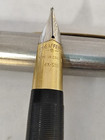 Sheaffer 585 White Dot 14k Nib Fountain Red Gold Cap Made In Usa