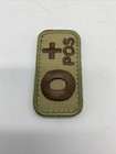 O   Positive Blood Type Patch Multicam Ocp Army Military Morale Tactical New
