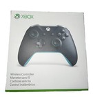 Official Microsoft Xbox One Wireless Controller   Grey Blue  
