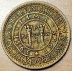 1965 Peru 1 Sol 400th Anniversary Of The Foundation Of La Casa De Moneda