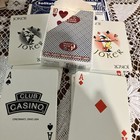 Hoyle  bicycle Plastic Finish Premium Club Casino Playing Cards  Two Unopened