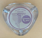 Vintage  Hotel Fremont Casino  Glass Ashtray Las Vegas  Nevada 1960   s  