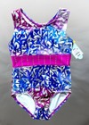 Cat   Jack Girls  Gymnastics Leotard Ombre  Magenta Studded Waist Sz M 8 Nwt  20