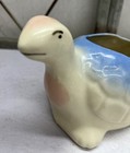 Usa Pottery Ceramic Turtle Planter Nursery Vintage Figurine 5 5 w X 4 h C1950s
