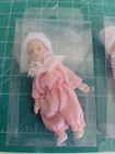 1 12 Miniature Dollhouse Baby Dolls Lot Of 3 Porcelain