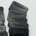 Lot Of 10 Vintage 80-90s Gi Joe Action Figure Stands Black Peg Bases Hasbro