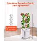 Hydroponic Growing System 30 Pods Indoor Smart Hydroponic Tower Garden With Pump