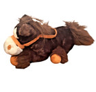 Dan Dee Brown Horse Pony Plush Stuffed Animal Toy With Bridle Collectors Choice