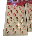 2 Christmas Candy Canes Icing Decorations Wilton New Edible Cupcake Cake Topper