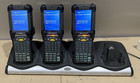Lot Of 3x Zebra Mc9190-wm 6 5 1d 2d Barcode Scanner  cradle batteries