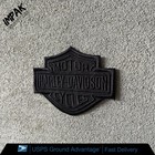 Harley-davidson Black Bar   Shield Emblem Small 4  Embroidered Patch Iron sew On