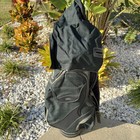 Vintage Callaway Golf Cart Carry Bag Green Black Leather Trim 6-way Top Hood