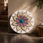 A Handmade Floral Mosaic Decorative Plaque Wall Hanging Home Decor Gift Item