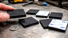 1-1 4  Square X 3 16  Silicone Pads     Peel   Stick Bench Feet Facility Shop