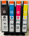New Genuine Hp 902 Black Color 4pk Ink Cartridges Officejet Pro 6961  6968