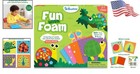 800  Adhesive Foam Stickers   Picture Boards     Ideal Craft Gift For Kids
