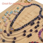 Bead Board For Jewelry Making  Bamboo Beading Tray Design Mat For Necklaces 