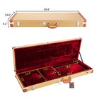 For Gst Gtl 170 Sg Square Electric Guitar Hard Lockable Carrying Case