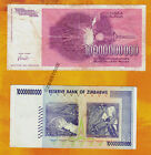 10 Billion Zimbabwe Dollars Bank Note   10 Billion Yugoslavia Dinar Nikola Tesla