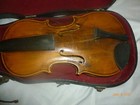 Antique Kids Violin Stradivarius Model Ant Made In Germany With Case Rare